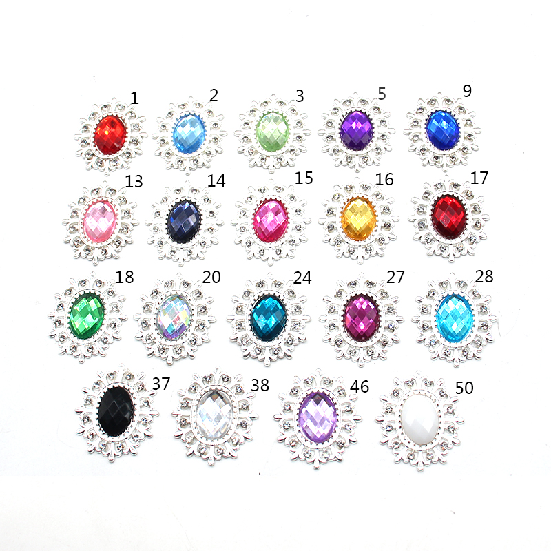 Snap Fastener Setter - 10 Buah 25*30MM Aksesori Aloi DIY