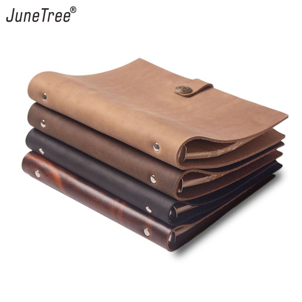 Leather Work Notepad - Buku Harian Vintage Ukuran A5, Jurnal,