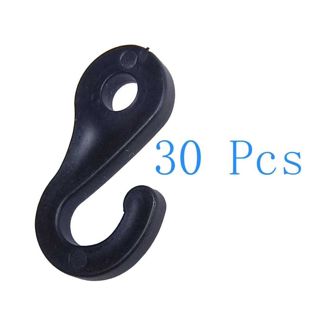 Snap Fastener Setter - 30/50/100 Buah Klip Pengait Mata Plastik