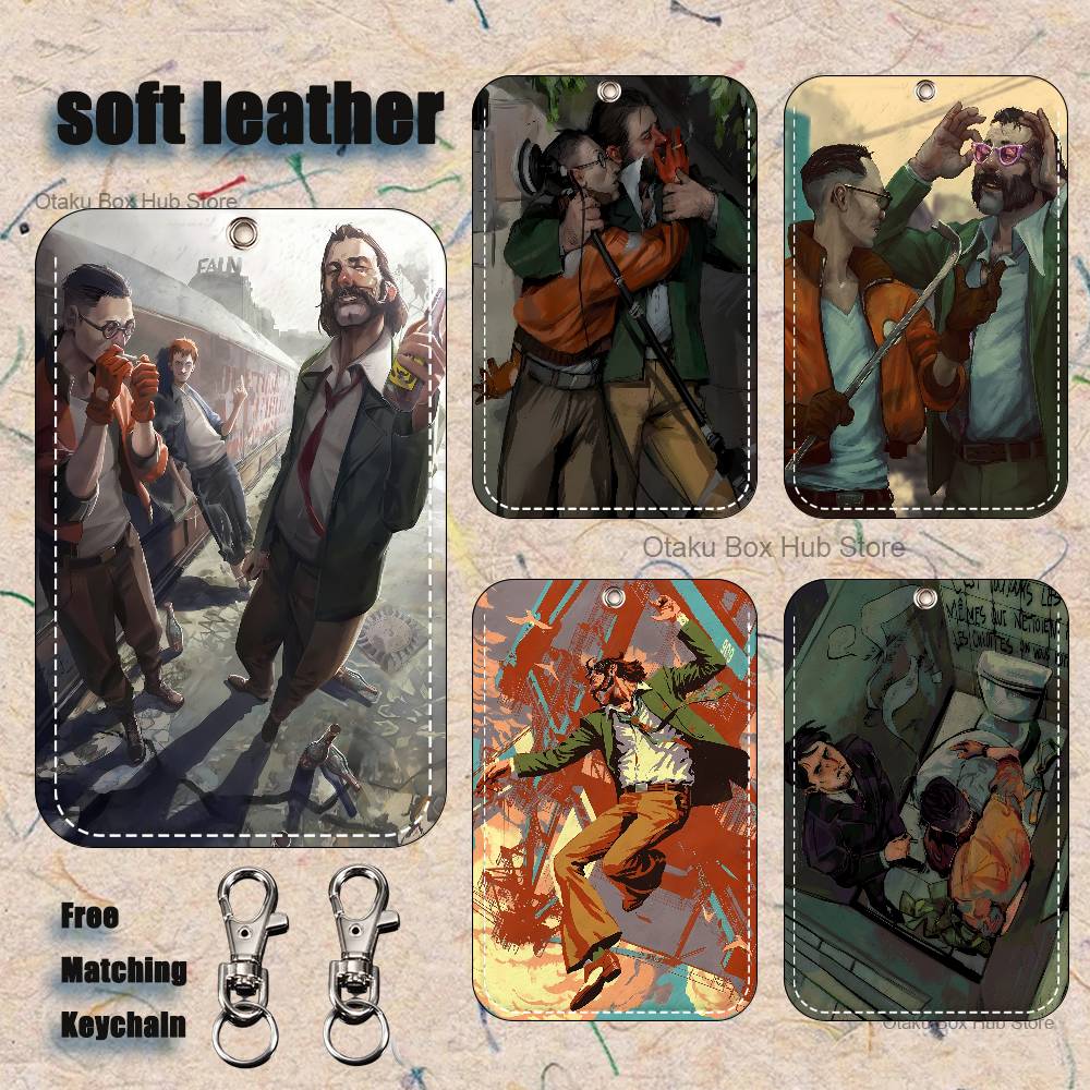 Leather Work Is - Gantungan Kunci Tempat Kartu Game D-Disco