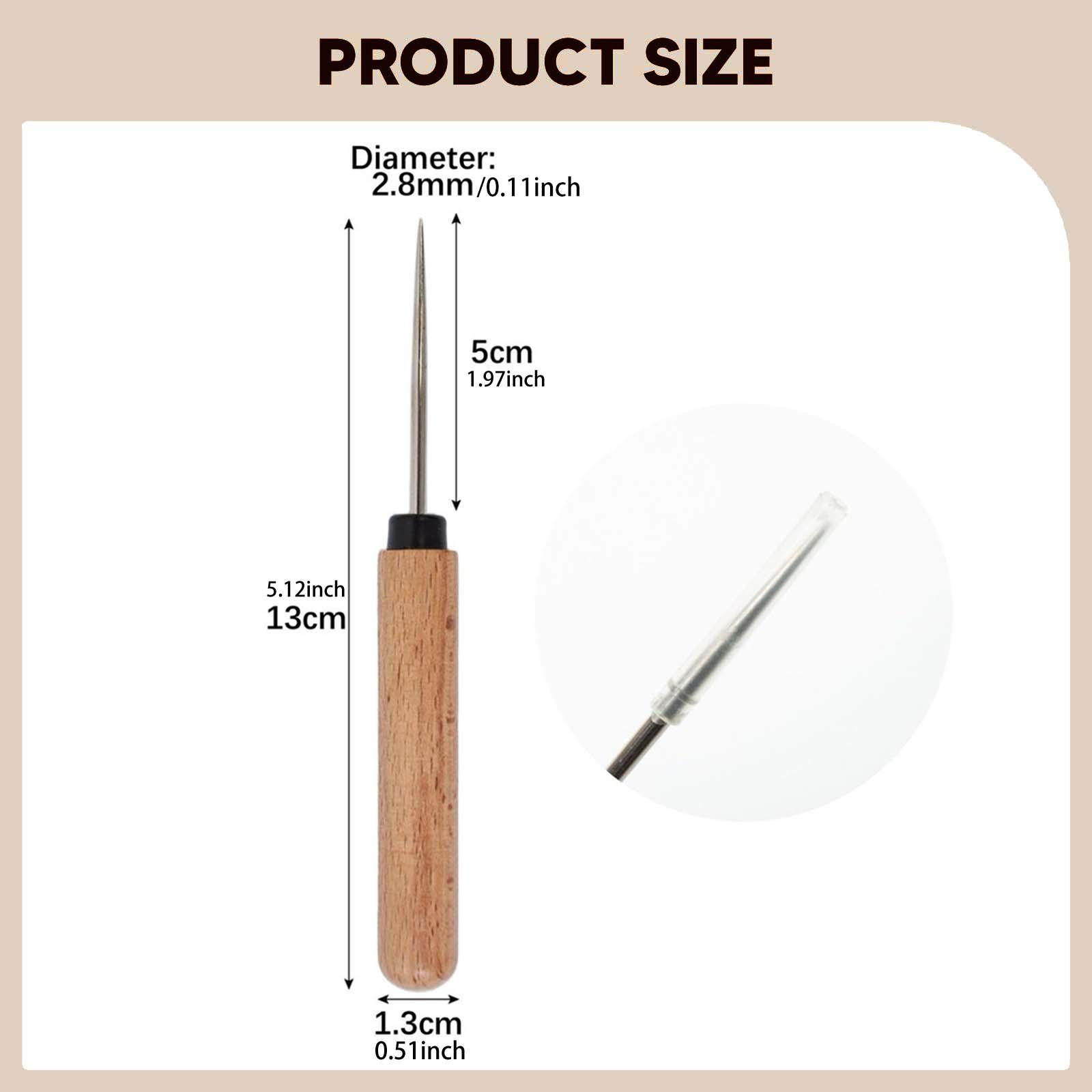 Beginner Leatherwork Kit - Alat Jahit Tangan Awl untuk Kerajinan