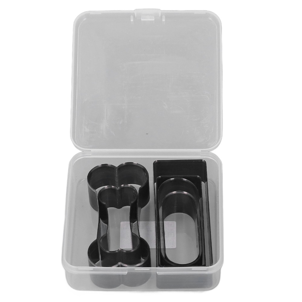 Leatherwork Punching Tool - Set Cetakan Pemotong Kulit Bentuk Persegi