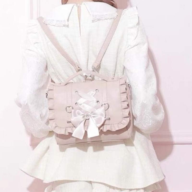 Leather Work Backpack - Tas Selempang Kulit Pegangan Estetika Peri