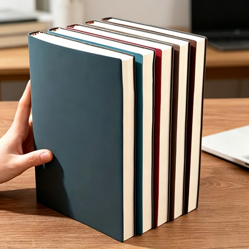 Leather Work Notepad - Buku Catatan Kulit Lembut A5 dengan