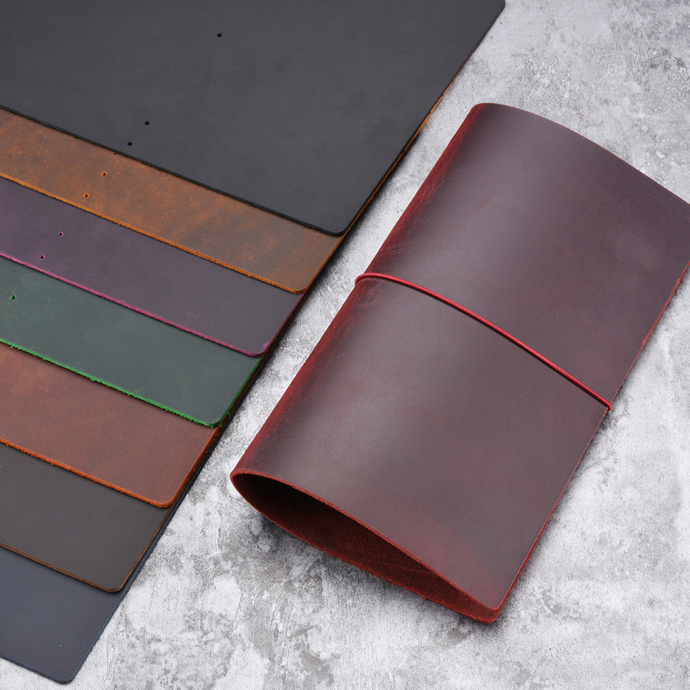 Leather Work Notepad - Sampul Buku Catatan DIY Kulit Kuda