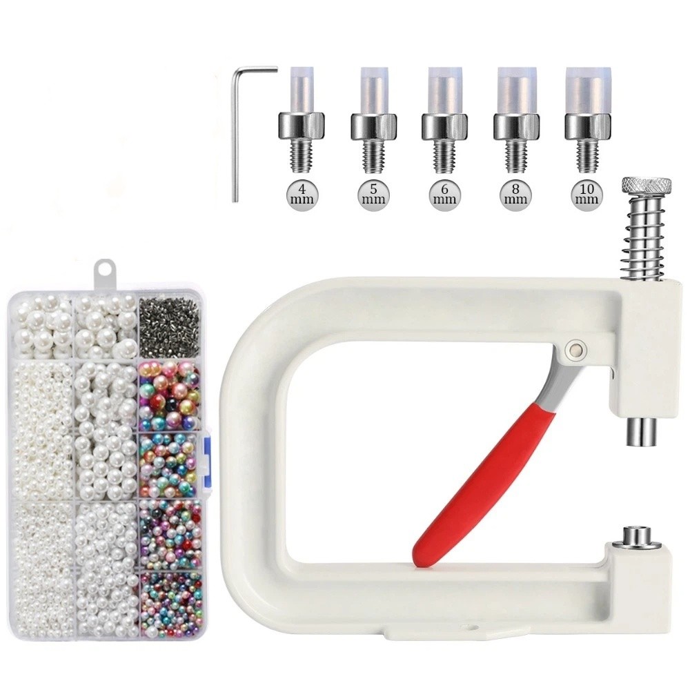 Snap Fastener Setter - Mesin Pres Mutiara Manual Portabel Desain