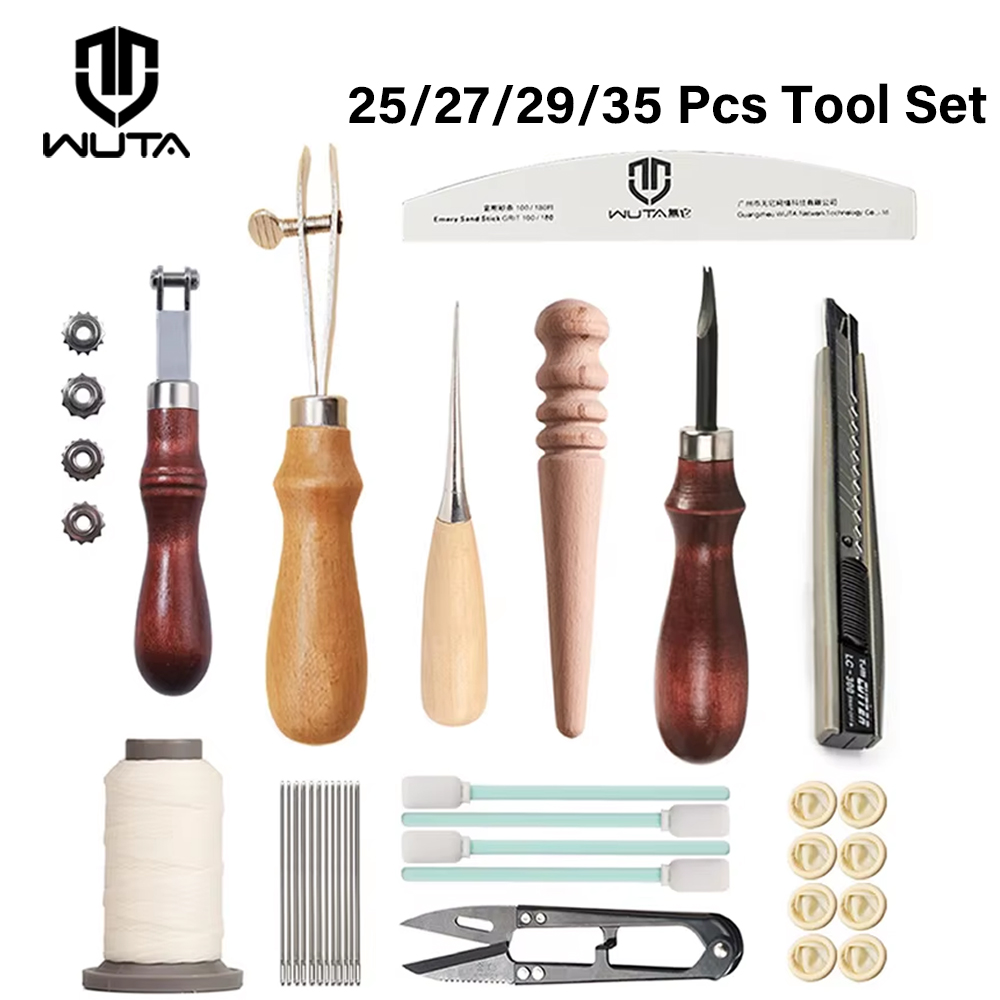 Beginner Leatherwork Kit - Wuta Profesional Kerajinan Kulit Alat Kit