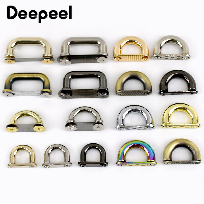 Leatherwork Hardware - Deeweel 5/10 buah gesper logam jembatan
