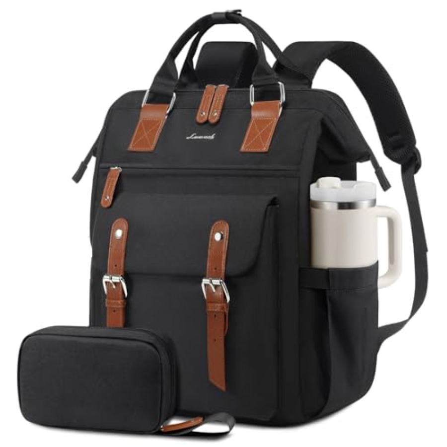 Leather Work Is - Tas Ransel Laptop untuk Wanita, Tas