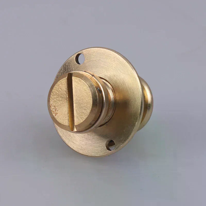 Leatherwork Hardware - Klip Kuningan Model Mortise, Kunci Pengikat