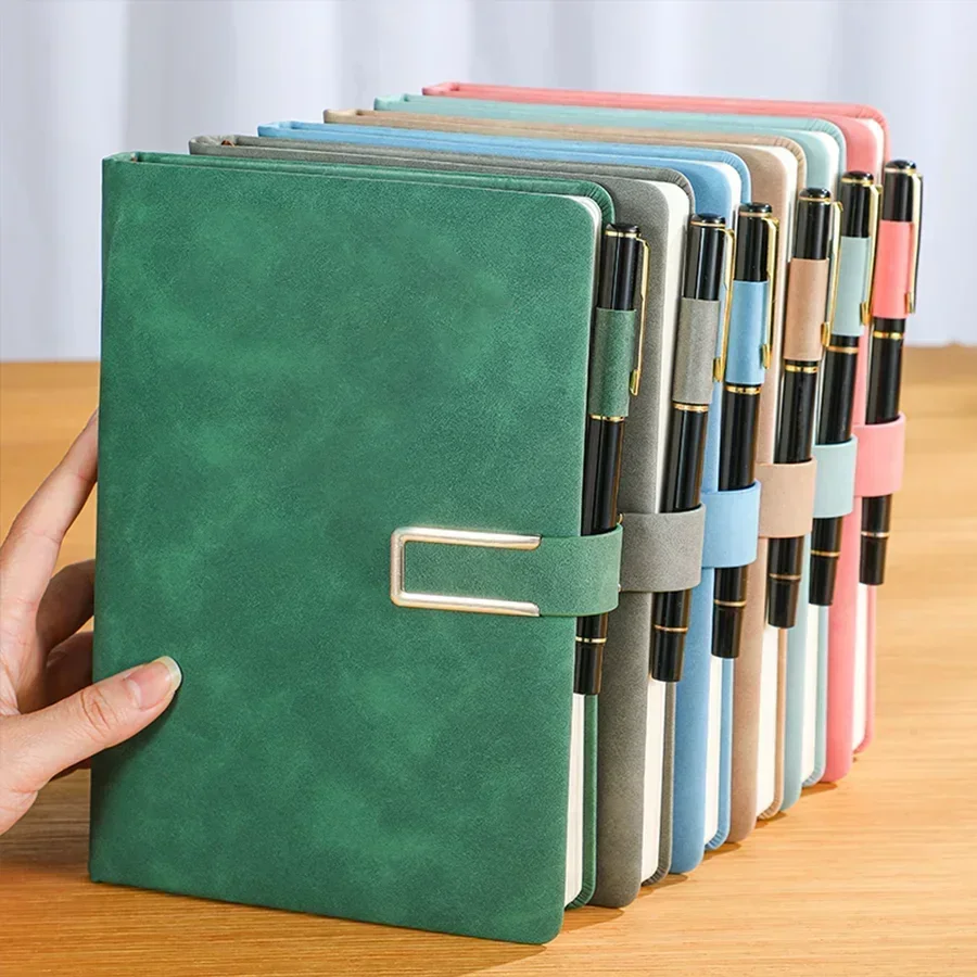 Leather Work Notepad - 1 buah Buku Catatan Kulit A5