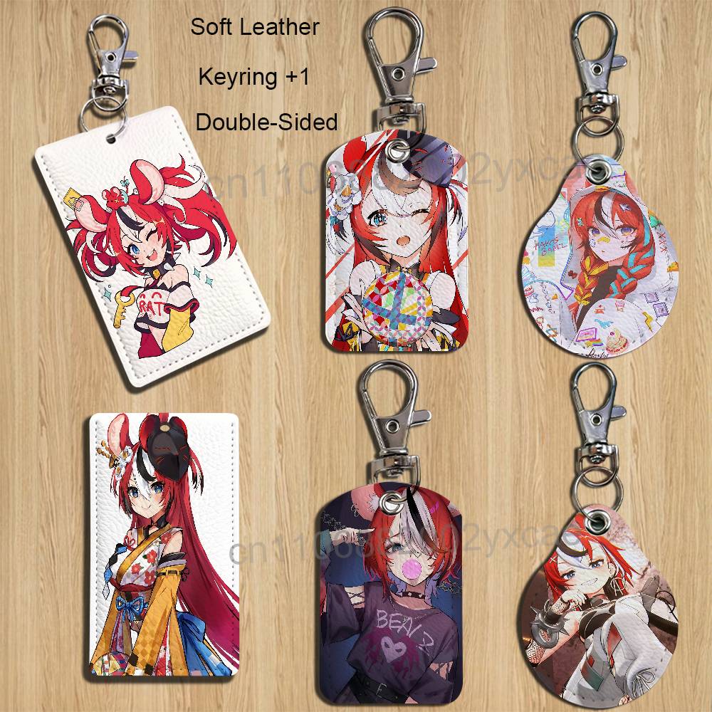 Leather Work Is - Tempat Kartu Hakos Baelz Takodachi yang