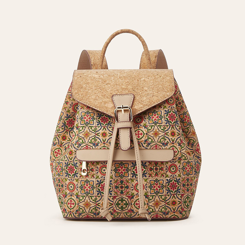 Tas Ransel Kulit Gabus Retro M - Leather Work Backpack ulasan dan harga