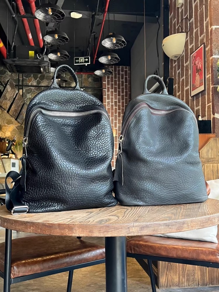 Ransel Kasual Kulit Domba Alam - Leather Work Backpack ulasan dan harga