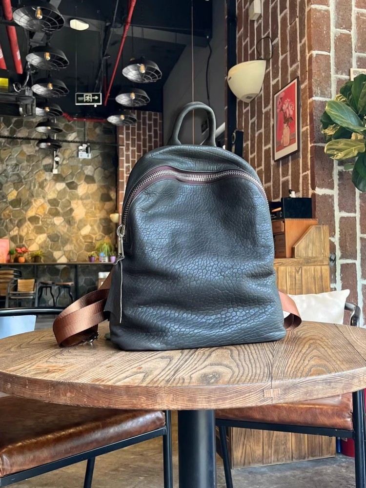 Ransel Kasual Kulit Domba Alam - Leather Work Backpack ulasan dan harga
