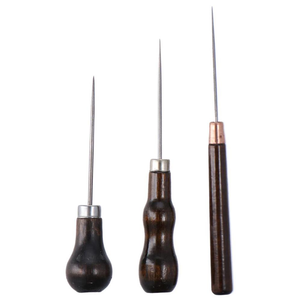 3 buah alat syal goresan pegan - Leatherwork Punching Tool ulasan dan harga
