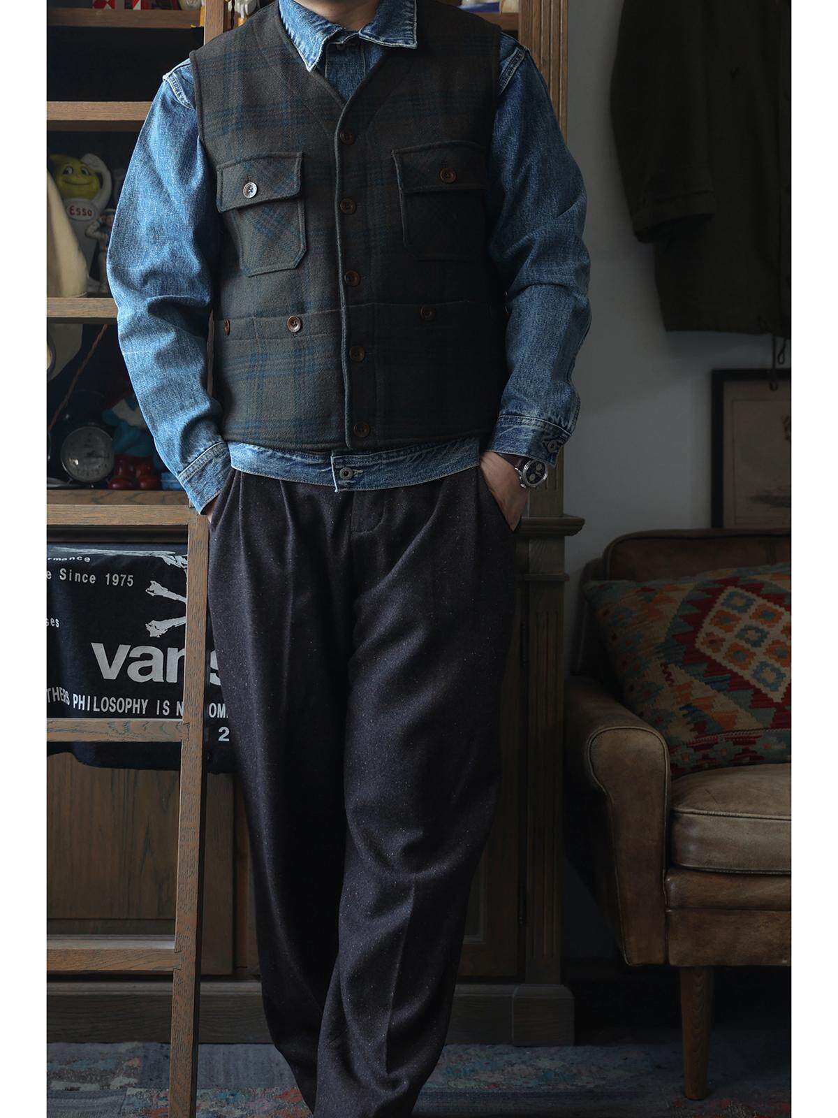 Rompi Kerja Secondorder FW24 6 - Leather Work Vest ulasan dan harga