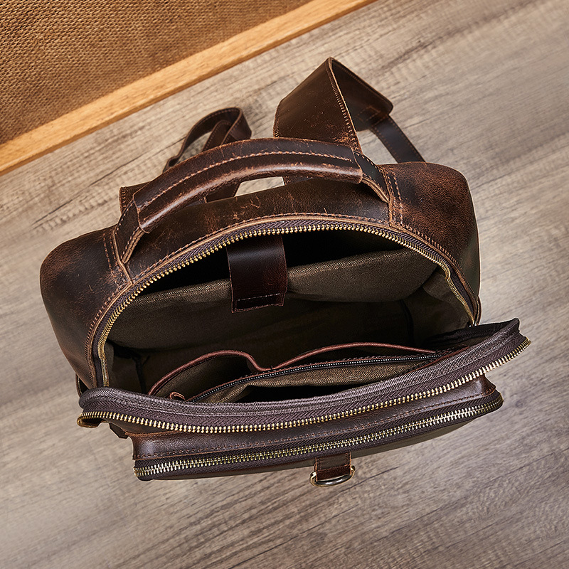 Tas Ransel Laptop Kulit Lapisa - Leather Work Backpack ulasan dan harga