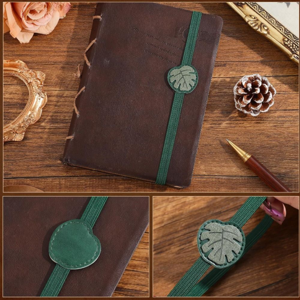 Pembatas Buku Kulit Elastis Vi - Leather Work Notepad ulasan dan harga