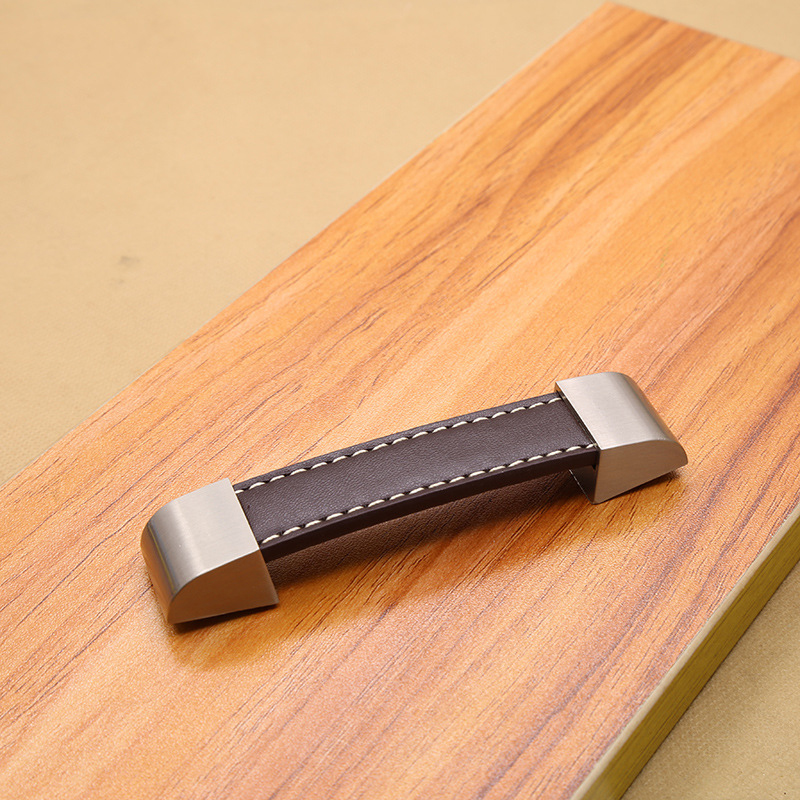 Kenop Pegangan Kulit Modern Be - Leatherwork Hardware ulasan dan harga