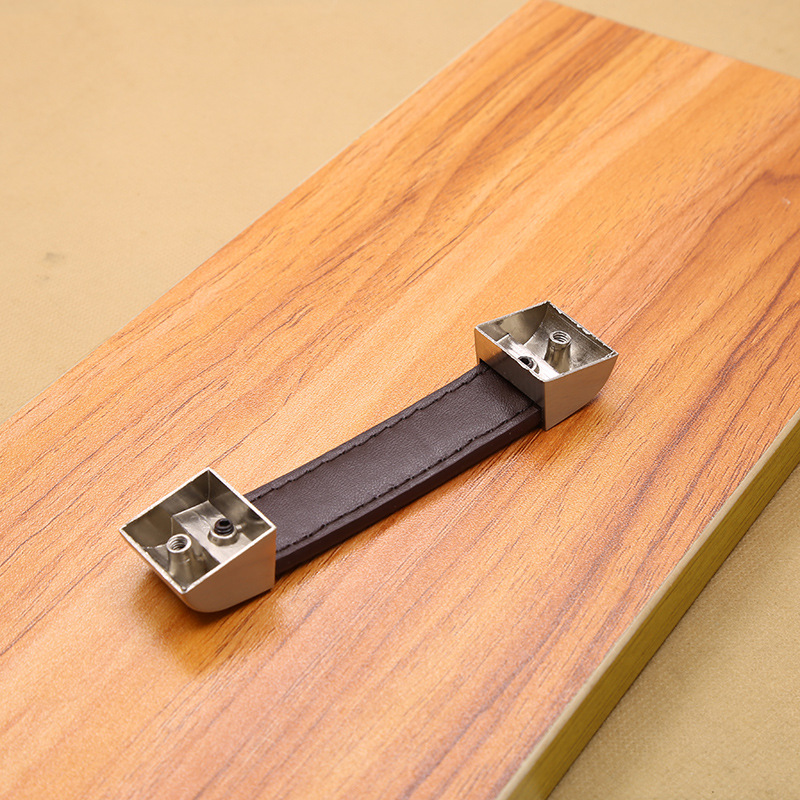 Kenop Pegangan Kulit Modern Be - Leatherwork Hardware ulasan dan harga
