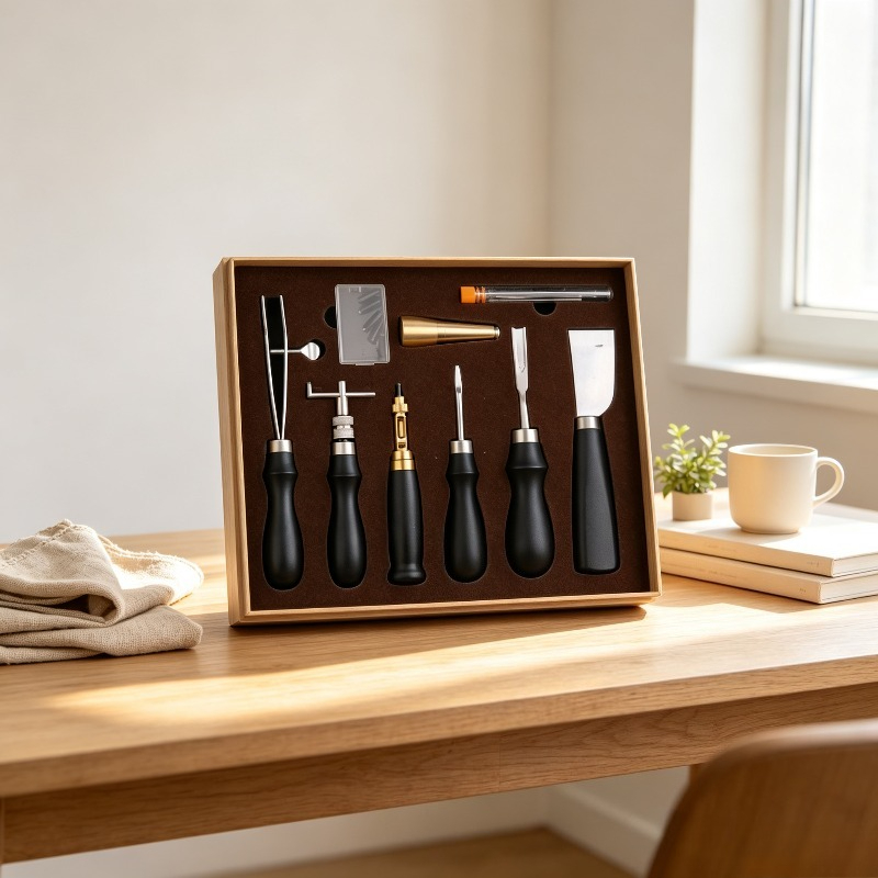Perlengkapan Jahit Kulit Lengk - Beginner Leatherwork Kit ulasan dan harga