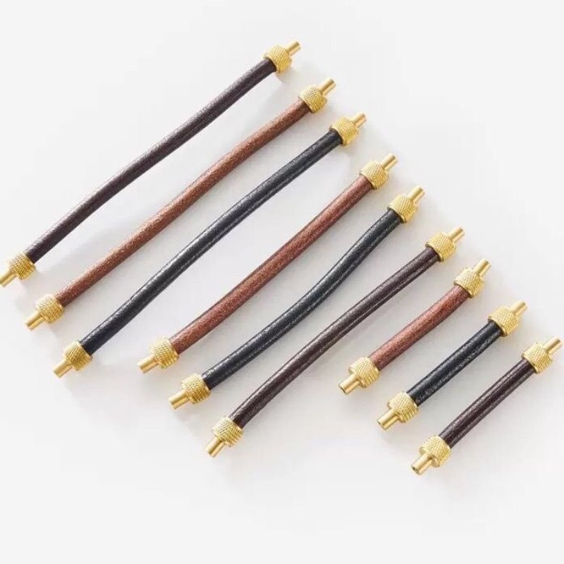 Gagang Kabinet Kuningan + Kuli - Leatherwork Hardware ulasan dan harga