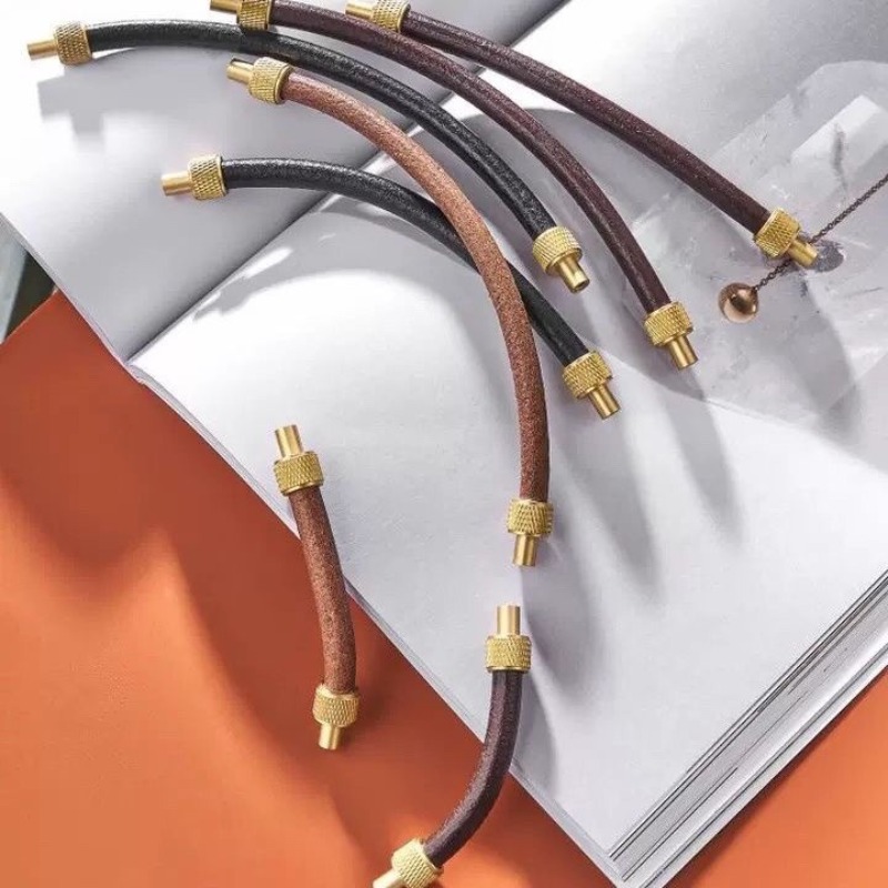 Gagang Kabinet Kuningan + Kuli - Leatherwork Hardware ulasan dan harga