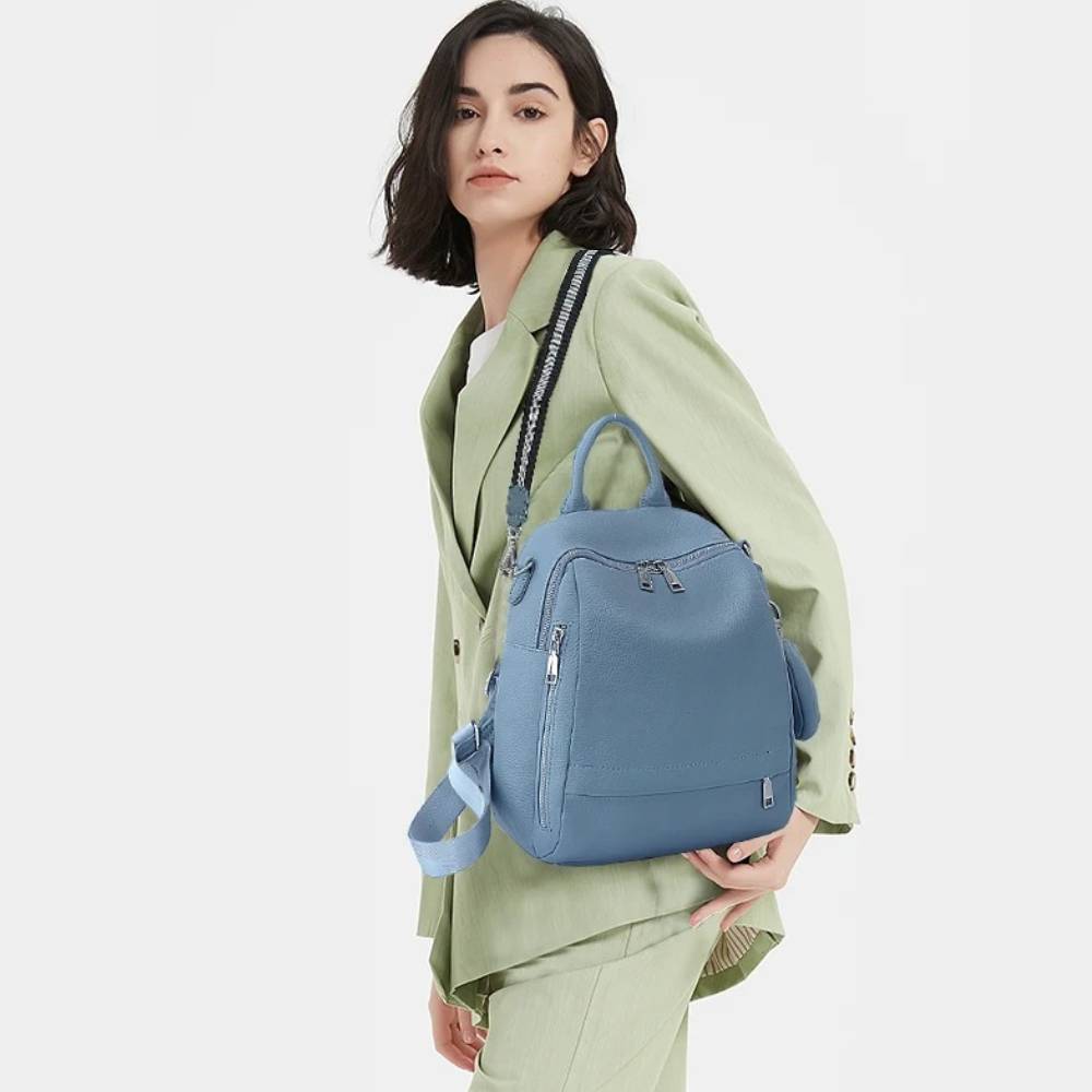 Zency Tas Ransel Kulit Asli Wa - Leather Work Backpack ulasan dan harga