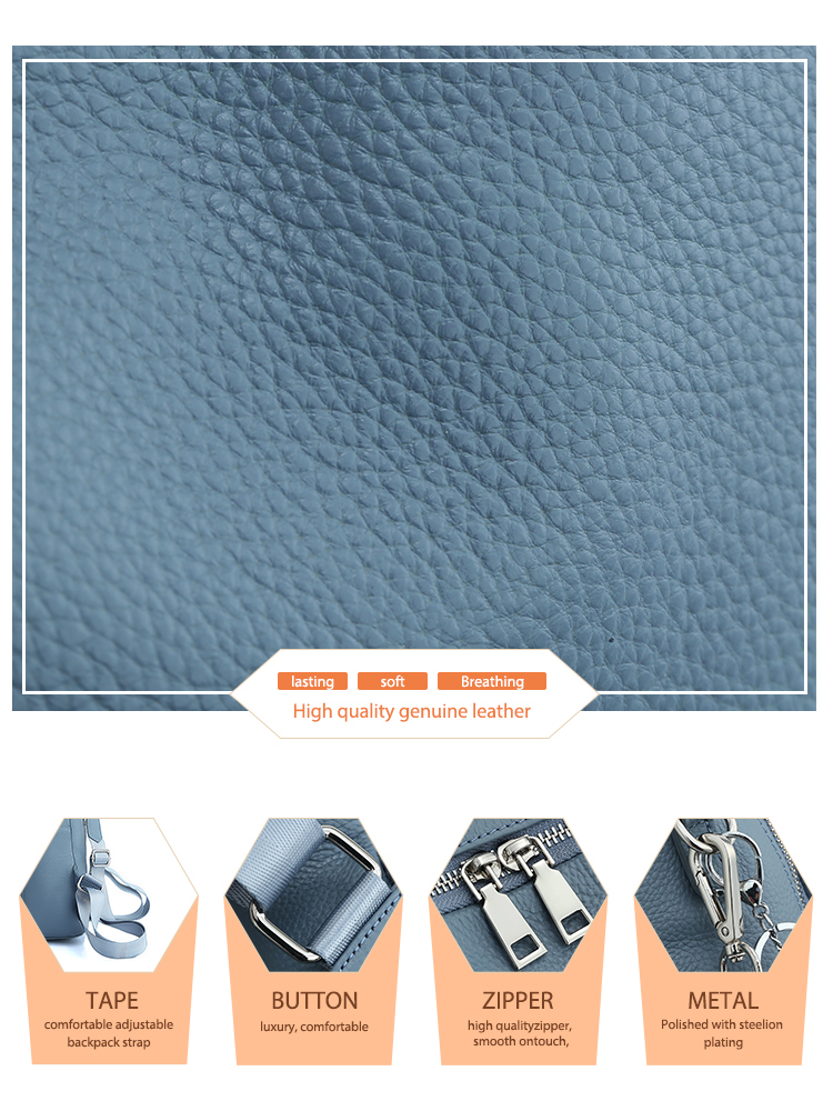 Zency Tas Ransel Kulit Asli Wa - Leather Work Backpack ulasan dan harga