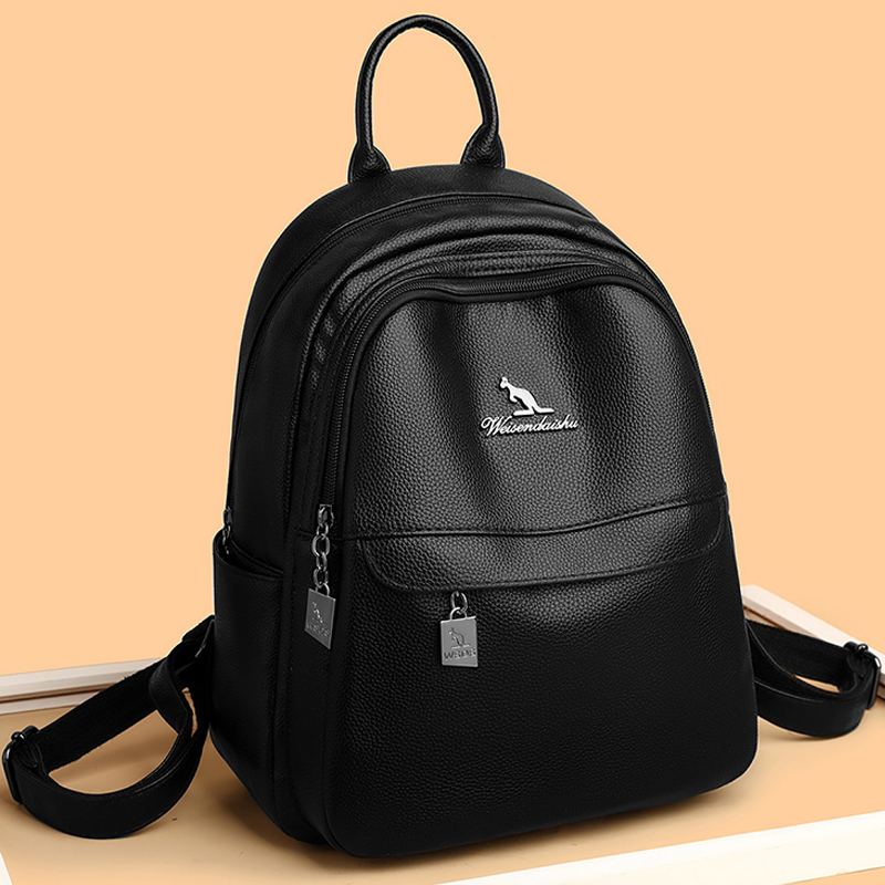 Tas bahu wanita, ransel kulit  - Leather Work Backpack ulasan dan harga