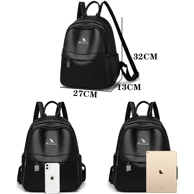 Tas bahu wanita, ransel kulit  - Leather Work Backpack ulasan dan harga