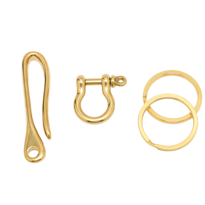 Kait Kain Kuningan Gesper Gant - Leatherwork Hardware ulasan dan harga