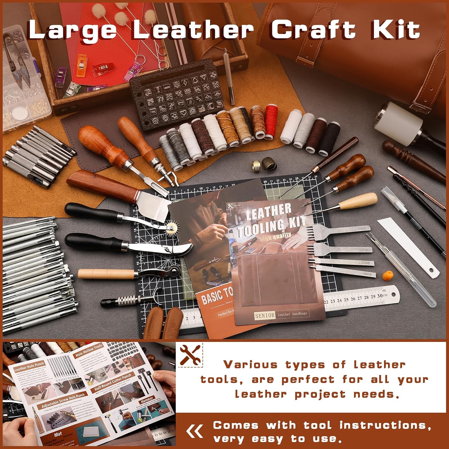 Peralatan Kulit, Perlengkapan  - Leather Work Is ulasan dan harga