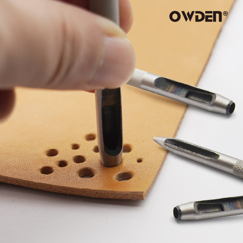 6 Buah Alat Pelubang Kulit Pel - Leatherwork Punching Tool ulasan dan harga