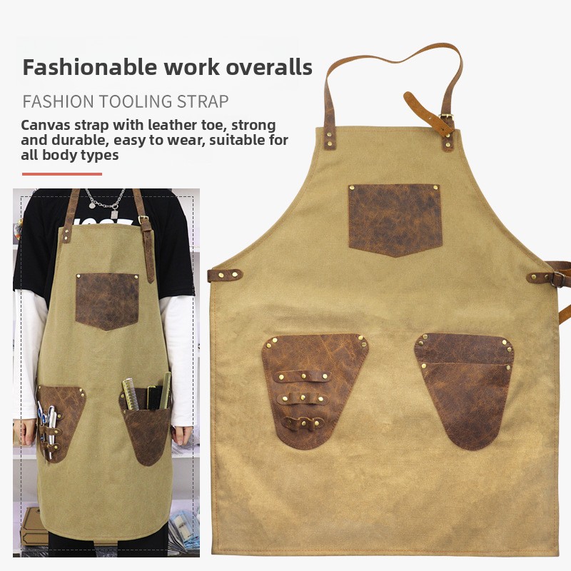 Pakaian kerja penata rambut, p - Leather Work Vest ulasan dan harga