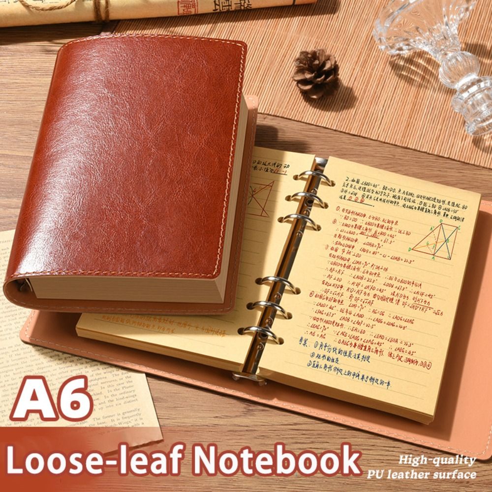 Buku Catatan A5/A6 Baru, Jurna - Leather Work Notepad ulasan dan harga