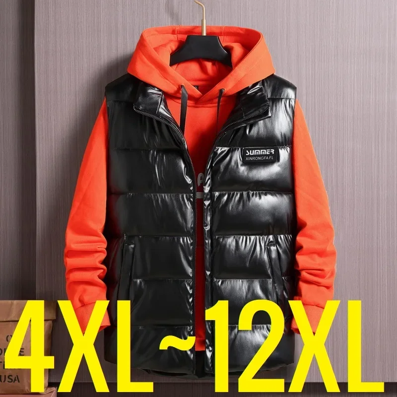 Jaket Tanpa Lengan Ukuran Plus - Leather Work Vest ulasan dan harga