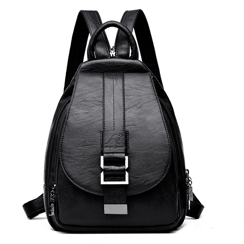Ransel Desainer Wanita Ransel  - Leather Work Backpack ulasan dan harga