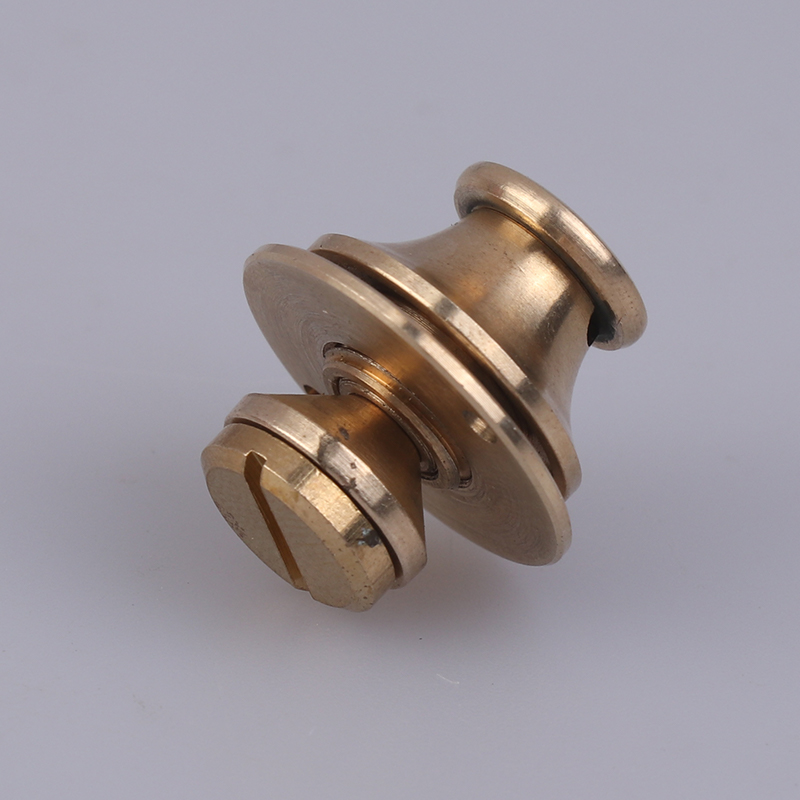 Kuningan Mortise klip gesper k - Leatherwork Hardware ulasan dan harga