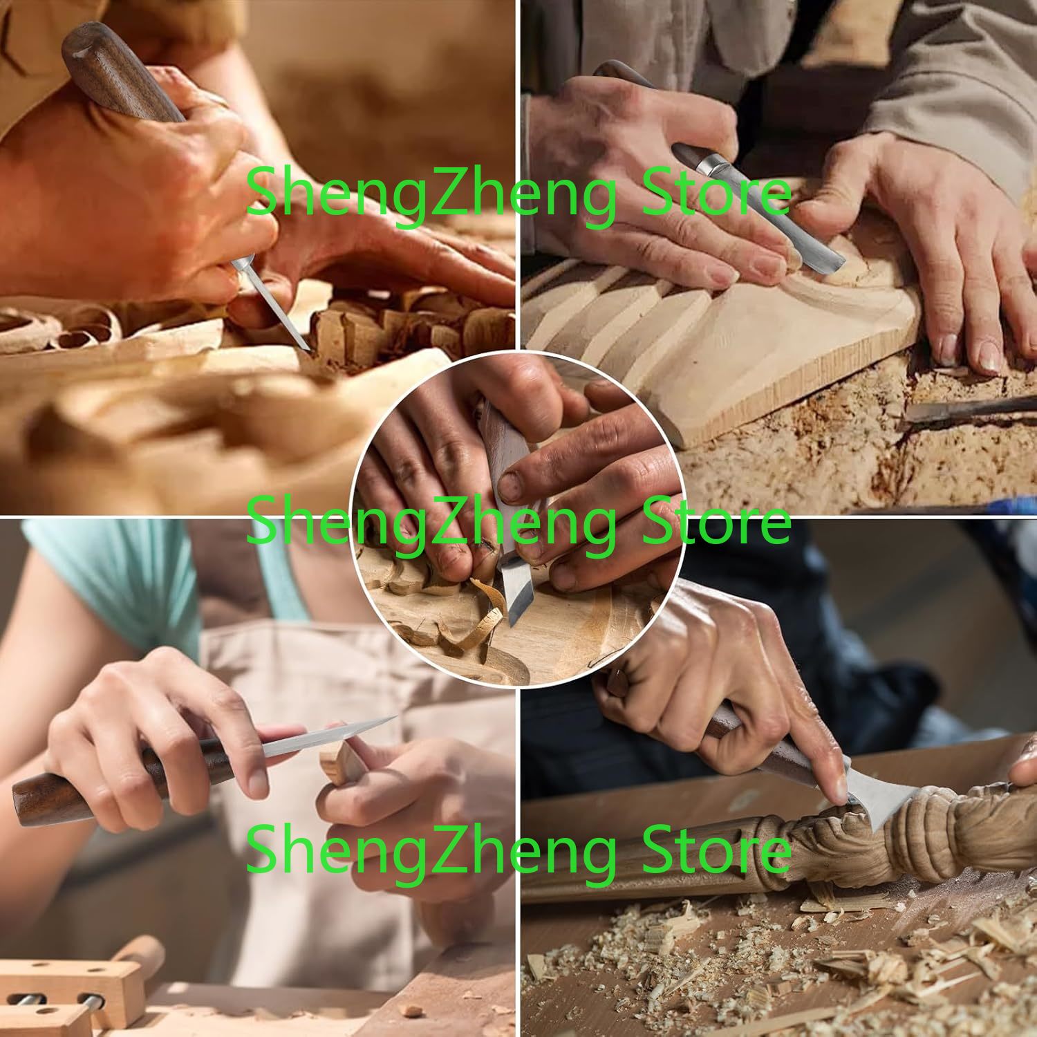Set Alat Ukir Kayu Set Alat Pi - Beginner Leatherwork Kit ulasan dan harga