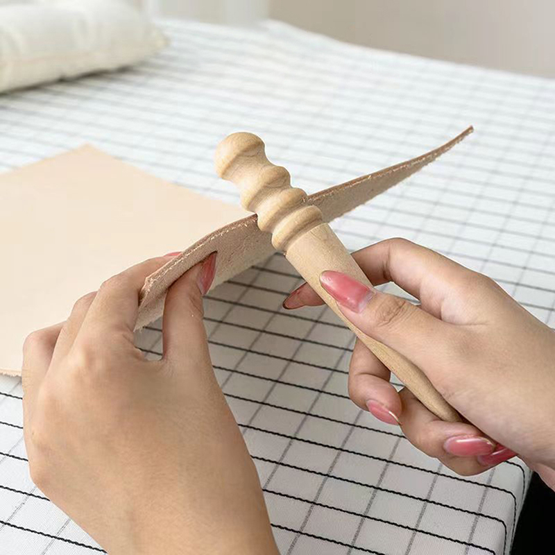 Kulit kayu, kayu solid dengan  - Used Leatherwork Tools ulasan dan harga