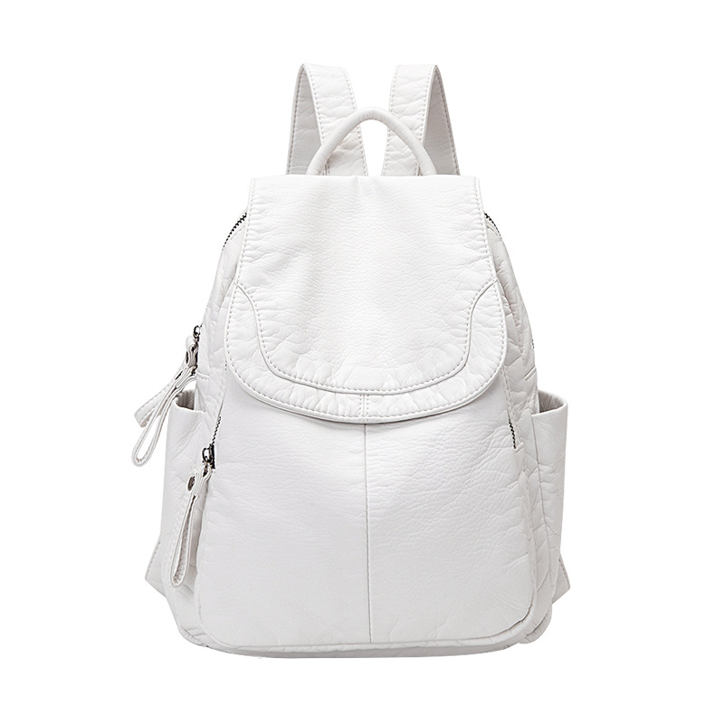 Tas punggung wanita, ransel pu - Leather Work Backpack ulasan dan harga