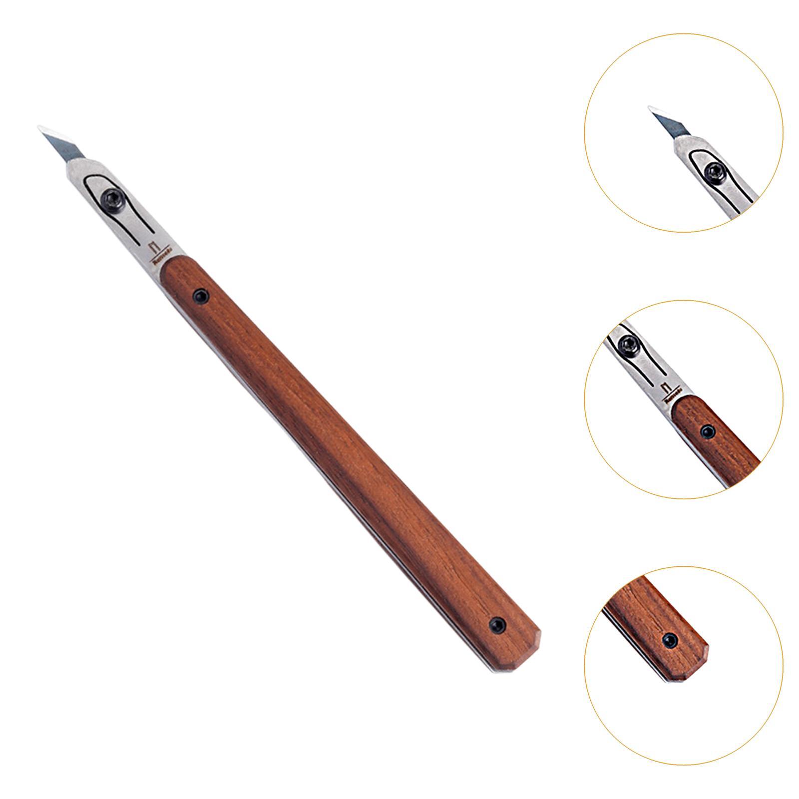 Pisau Kerajinan Kayu Baja Exac - Leatherwork Hobby ulasan dan harga