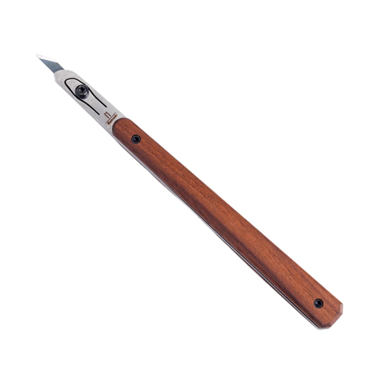 Pisau Kerajinan Kayu Baja Exac - Leatherwork Hobby ulasan dan harga