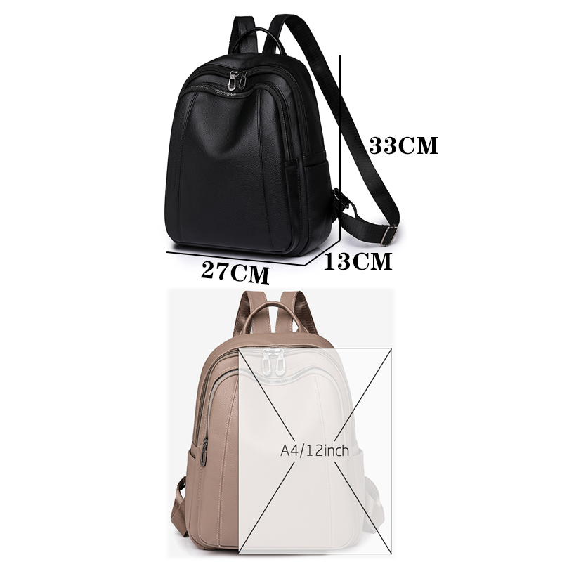 Tas ransel kulit wanita kapasi - Leather Work Backpack ulasan dan harga