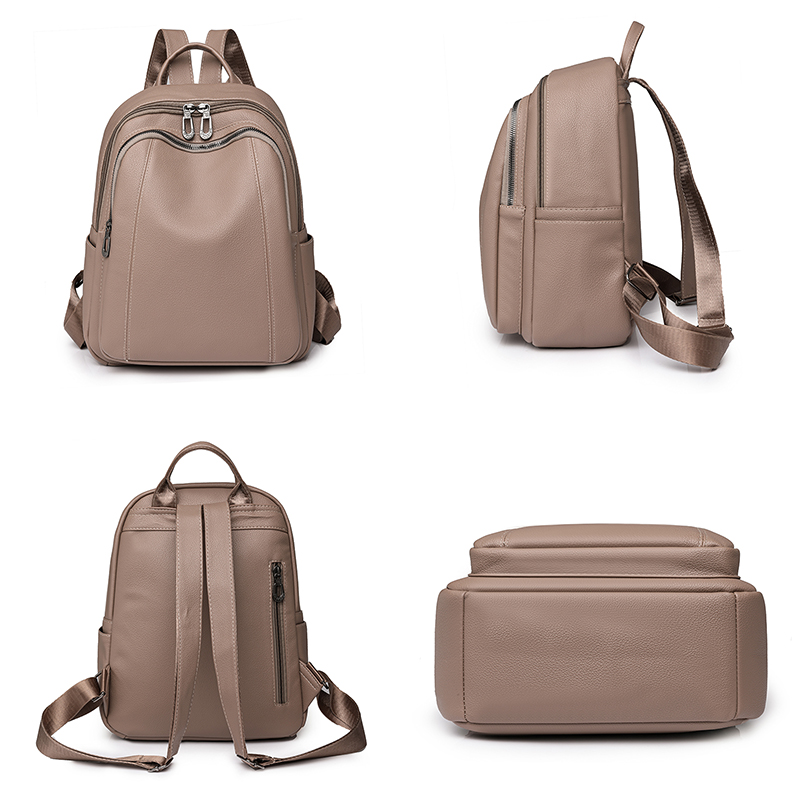 Tas ransel kulit wanita kapasi - Leather Work Backpack ulasan dan harga