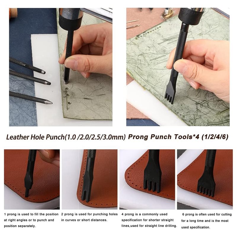 A59Z-Benang Berlapis Lilin, Al - Beginner Leatherwork Kit ulasan dan harga