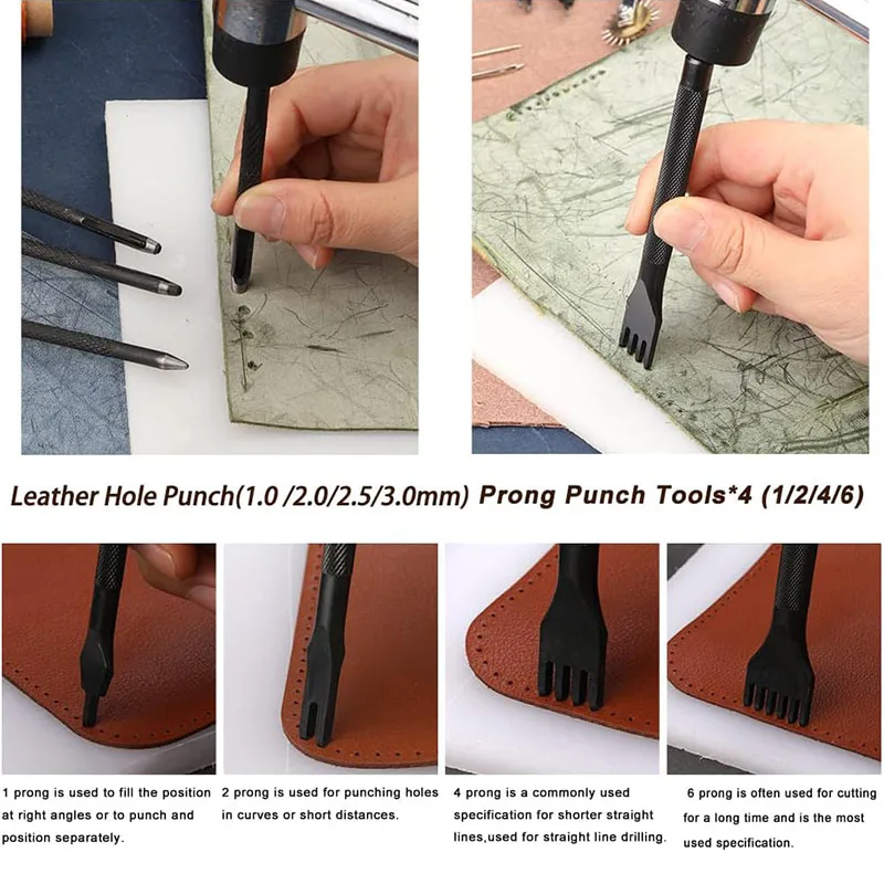 Peralatan Kerja Kulit Kit Kera - Beginner Leatherwork Kit ulasan dan harga