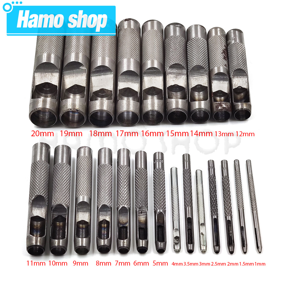 1.0 mm-25 mm semua ukuran memi - Leatherwork Punching Tool ulasan dan harga